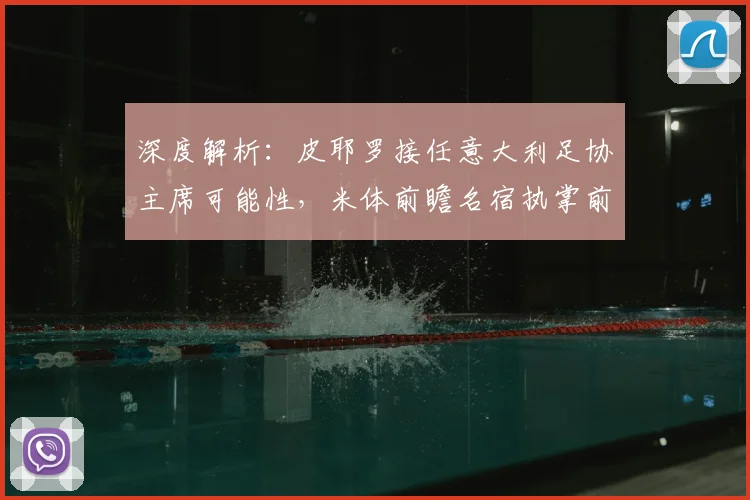 深度解析:皮耶罗接任意大利足协主席可能性,米体前瞻名宿执掌前景